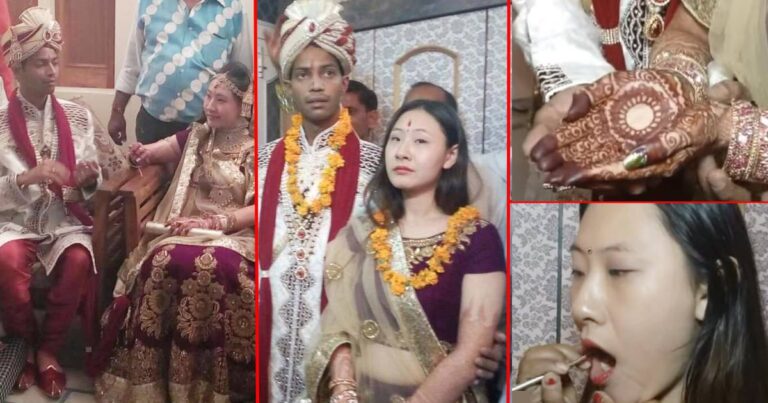 ભારતીય છોકરાને જોતા જ વિદેશી યુવતીને થઈ ગયો પ્રેમ, આ રીતે બંનેએ કરી લીધા લગ્ન